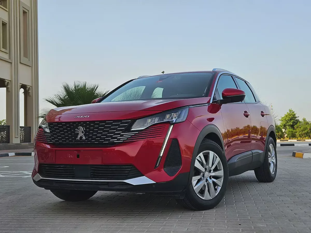 Peugeot 3008 Active 2021 GCC Specs Premium Condition Clean 4 Cylinder Family SUV With Bank Finance-5-5
