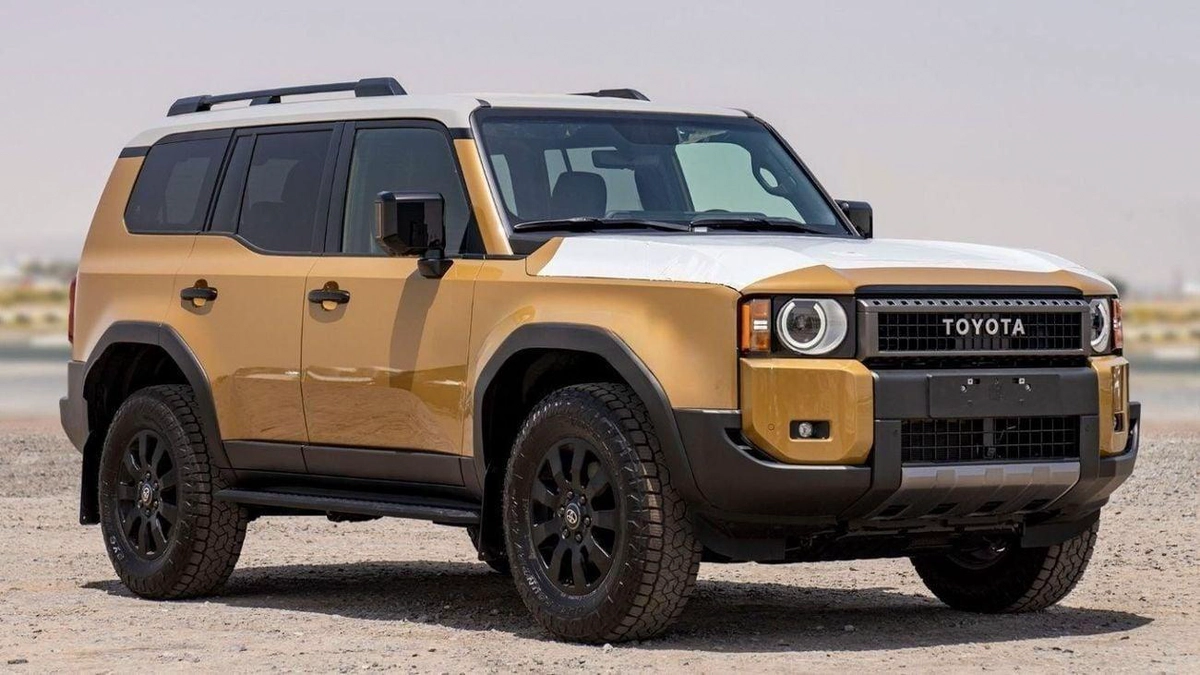 Toyota Prado ADVENTURE 1ST EDITION 250 2.8D AT FIRST EDITION MY20245– SAND & GREY ROOF