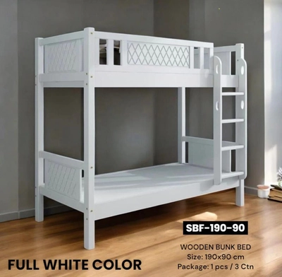 SB Wooden Bunk Bed, 90 x 190 cms, Ready Made-0
