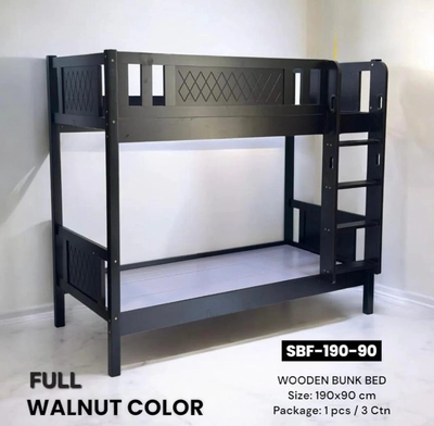 SB Wooden Bunk Bed, 90 x 190 cms, Ready Made-2