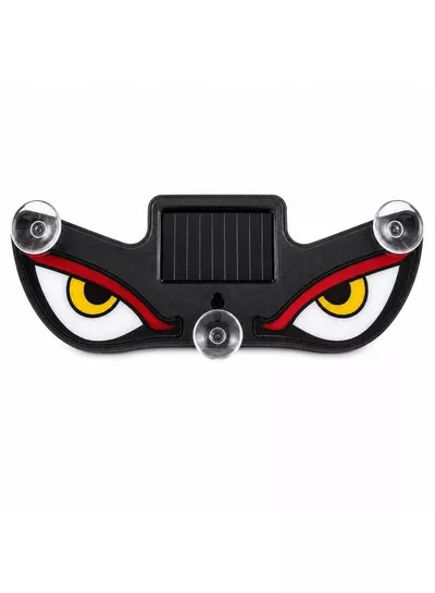 LED Evil Eye Solar Warning Light for Vehicles – Creative Automotive Decoration with Solar Charging, Powerful Bright Illumination, Strong Suction Attachment, Multiple Lighting Modes, and a Bold Personalized Look for Night Driving-1