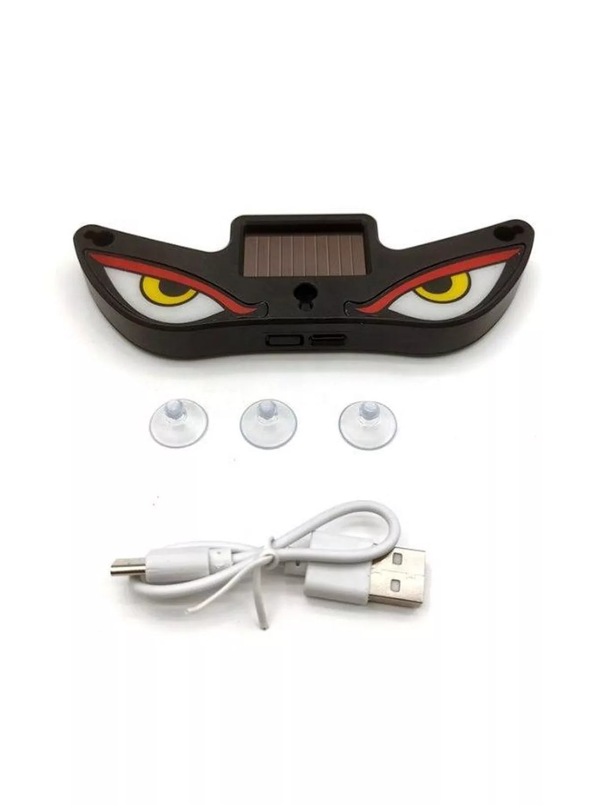 LED Evil Eye Solar Warning Light for Vehicles – Creative Automotive Decoration with Solar Charging, Powerful Bright Illumination, Strong Suction Attachment, Multiple Lighting Modes, and a Bold Personalized Look for Night Driving-6-6