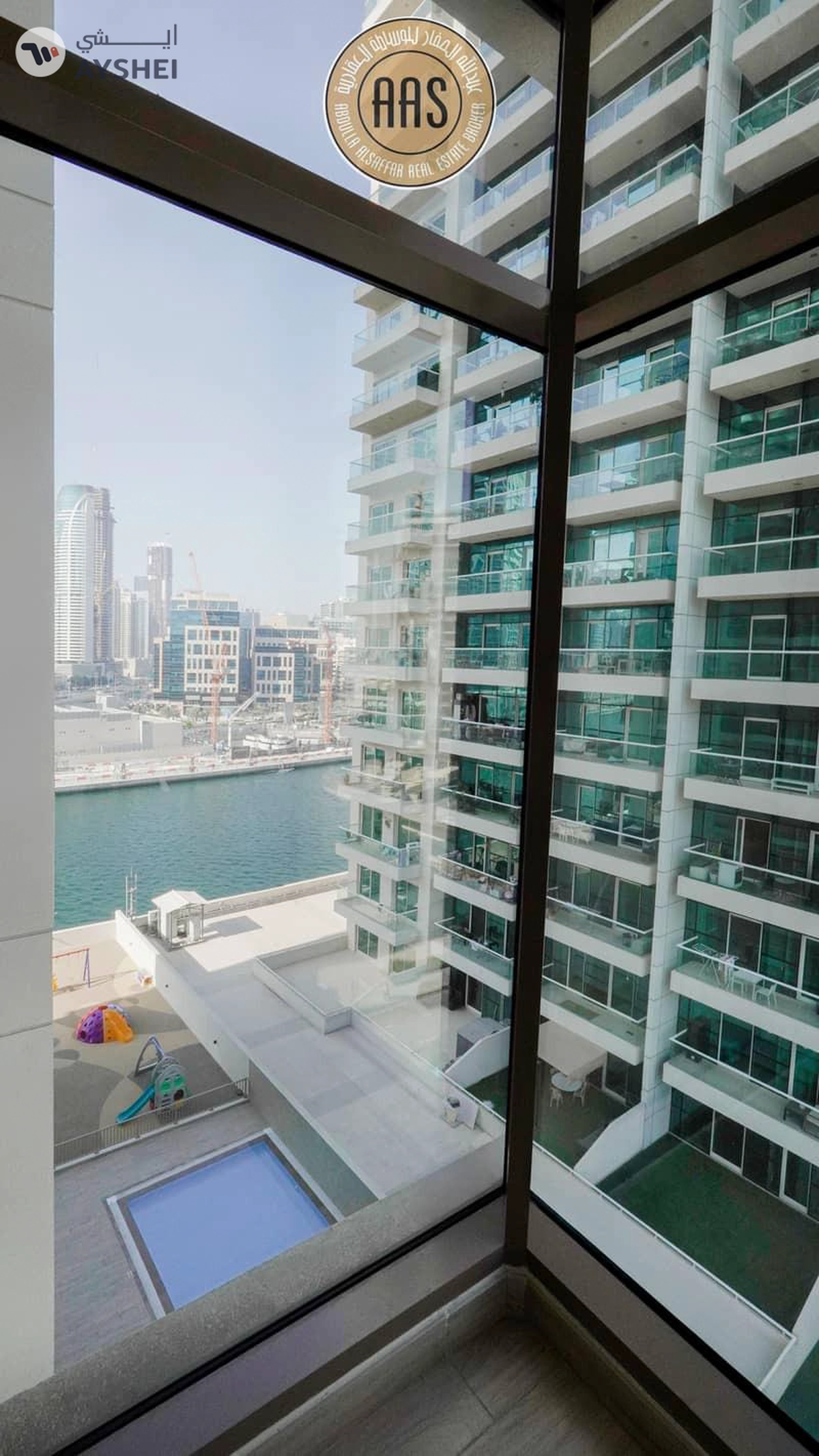 Corner Unit | High Floor | Canal View | Brand New | DLD Waiver