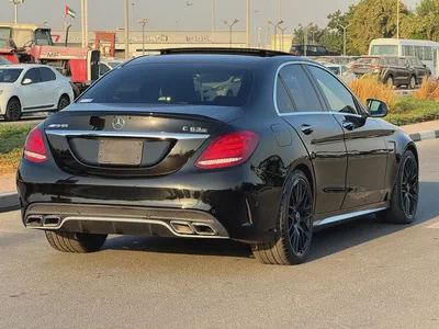MERCEDES BENZ C63s AMG V8 LOW KILOMETER AUCTION GRADE 4. 5/B-4