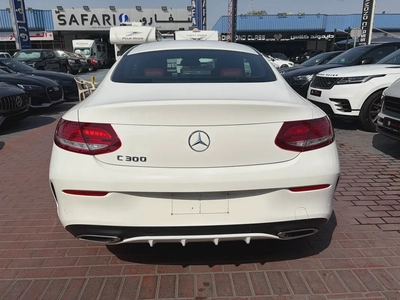 2018. C300 coupe. Gcc spec.-4