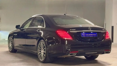 Mercedes S400, 2015, GCC specifications, No Paint, No accidents, Low Mileage.-6
