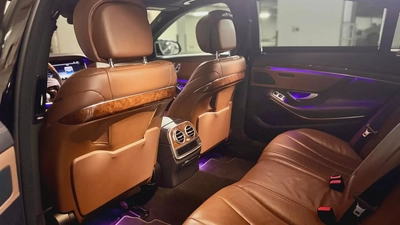 Mercedes S400, 2015, GCC specifications, No Paint, No accidents, Low Mileage.-9