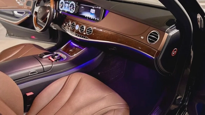 Mercedes S400, 2015, GCC specifications, No Paint, No accidents, Low Mileage.-12