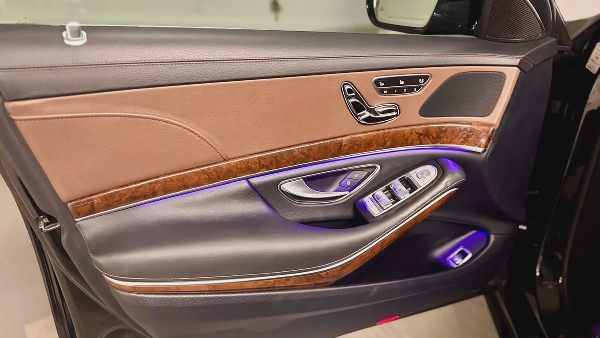 Mercedes S400, 2015, GCC specifications, No Paint, No accidents, Low Mileage.-7-7