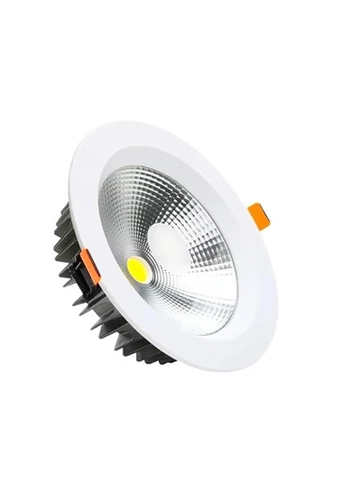 ESNCO LED Cob Downlight, 30 Watts, 8 inch, 6500K, Cool White,-0