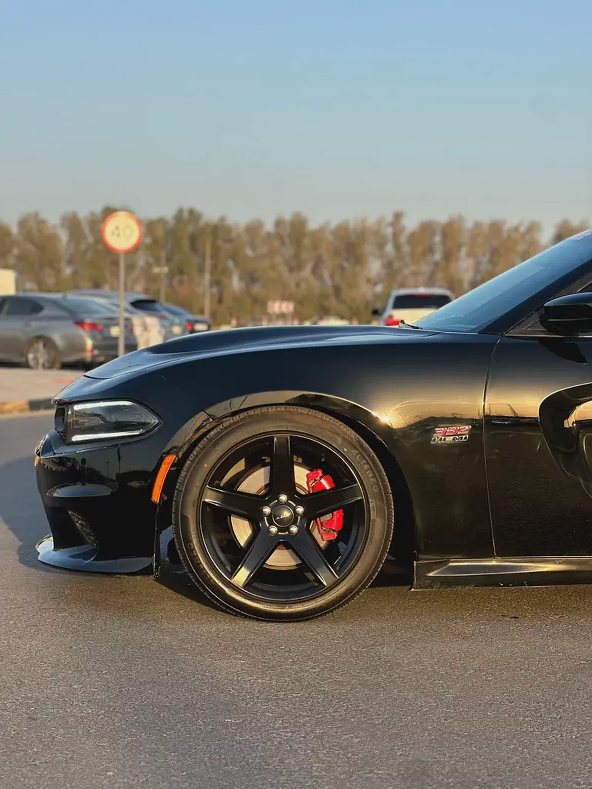 دودج تشارجر R/T فل اوبشن محرك V8 بحالة جيدة-4-4