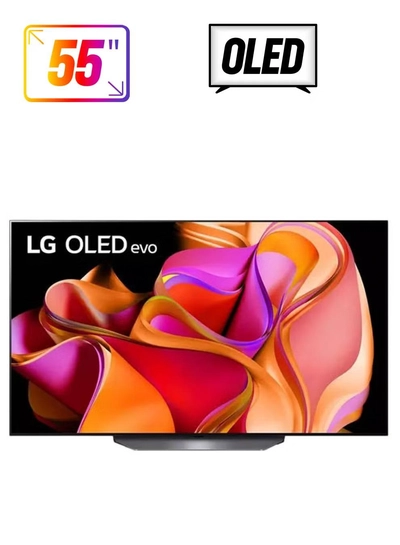 LG 55 Inch OLED TV 4K HDR Smart TV OLED55CS3VA Black-0