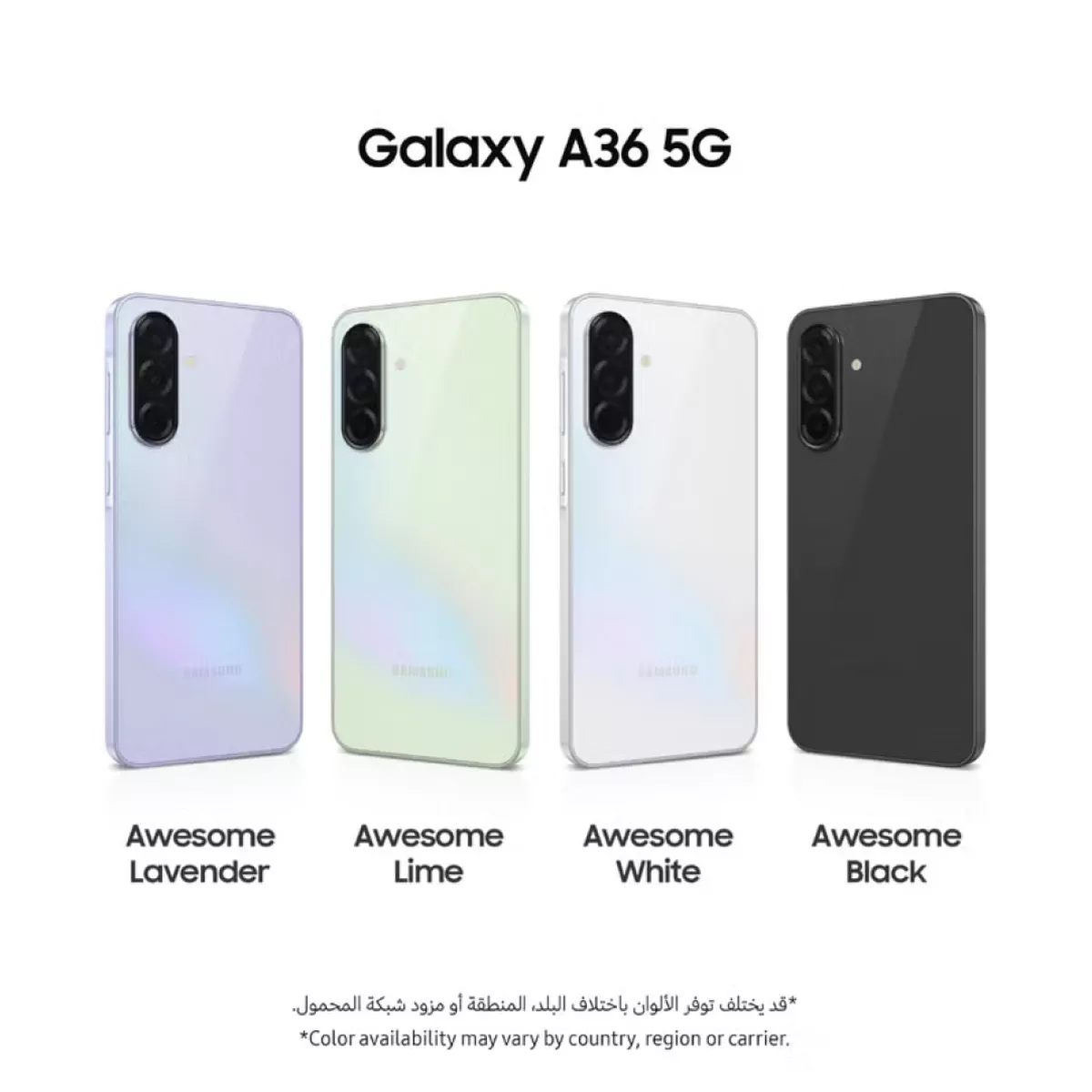 Samsung Galaxy A36 5G Dual SIM Awesome White 8GB RAM 256GB - Middle East Version-3-3