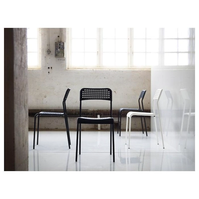 IKEA ADDE Chair, Black-2