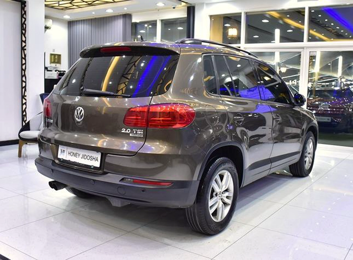 Volkswagen Tiguan ( 2015 Model ) in Brown Color GCC Specs