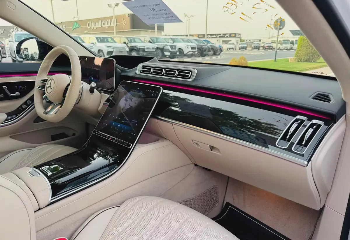 BENZ S63 AMG | E PERPORMANCE | V8 | 2025 | BEIGE INTRIOER | 3108Km | BRAND NEW | FRESH JAPAN IMPORT-13-13