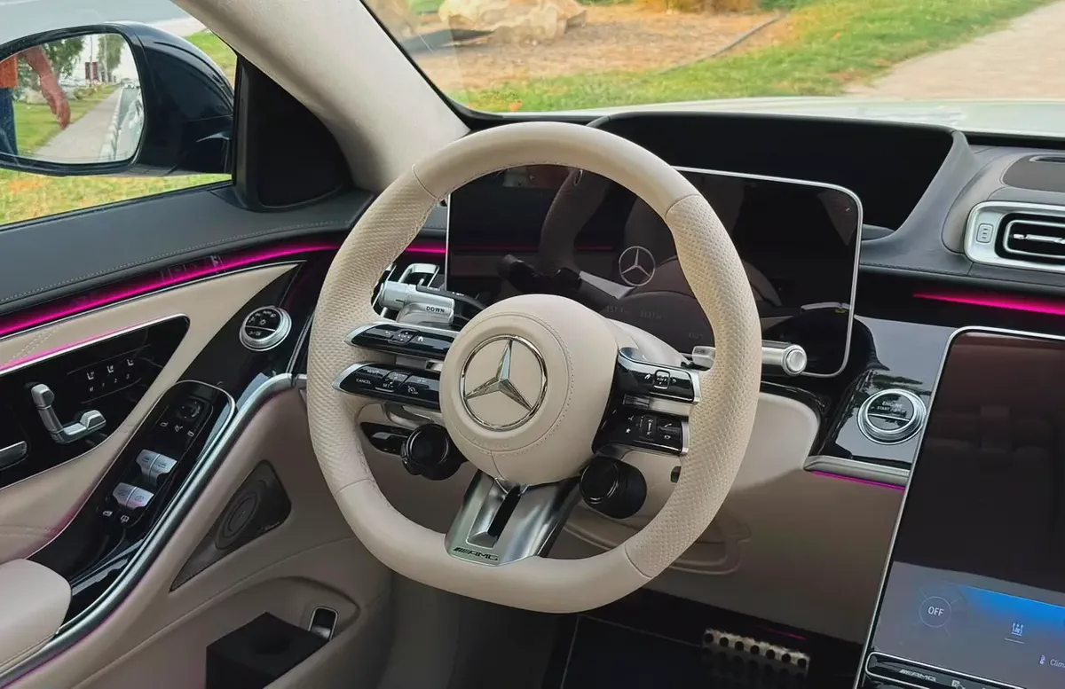 BENZ S63 AMG | E PERPORMANCE | V8 | 2025 | BEIGE INTRIOER | 3108Km | BRAND NEW | FRESH JAPAN IMPORT-19-19