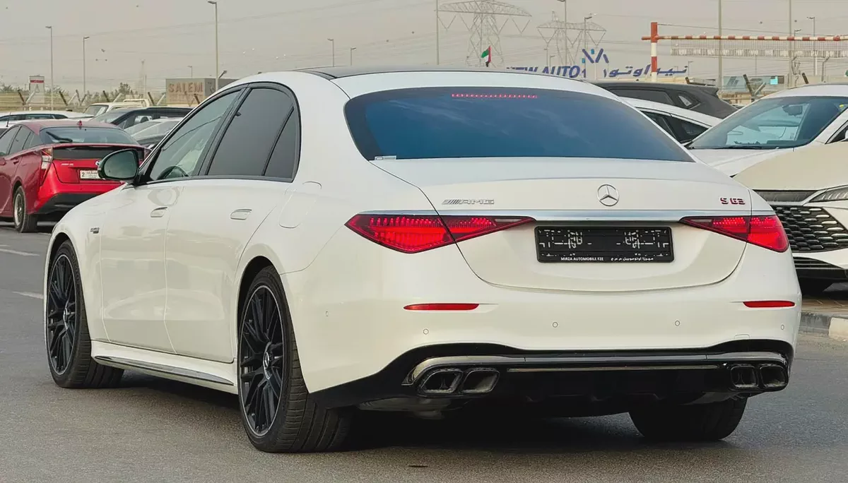 BENZ S63 AMG | E PERPORMANCE | V8 | 2025 | BEIGE INTRIOER | 3108Km | BRAND NEW | FRESH JAPAN IMPORT-4-4