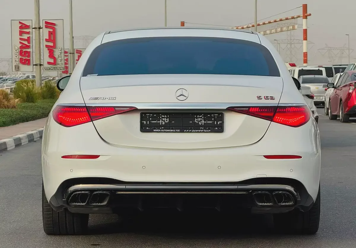 BENZ S63 AMG | E PERPORMANCE | V8 | 2025 | BEIGE INTRIOER | 3108Km | BRAND NEW | FRESH JAPAN IMPORT-5-5