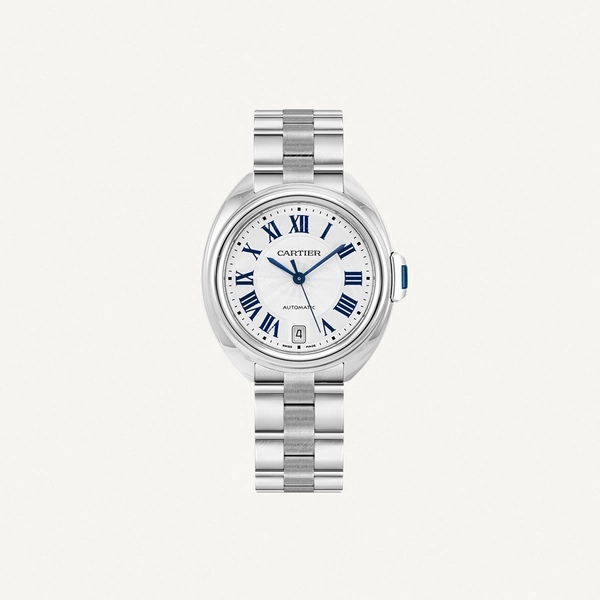 Cartier Clé de Cartier | Silver Dial Full Steel | Used (Very good) | Year of production 2015 (Approximation) | No original box | No original papers