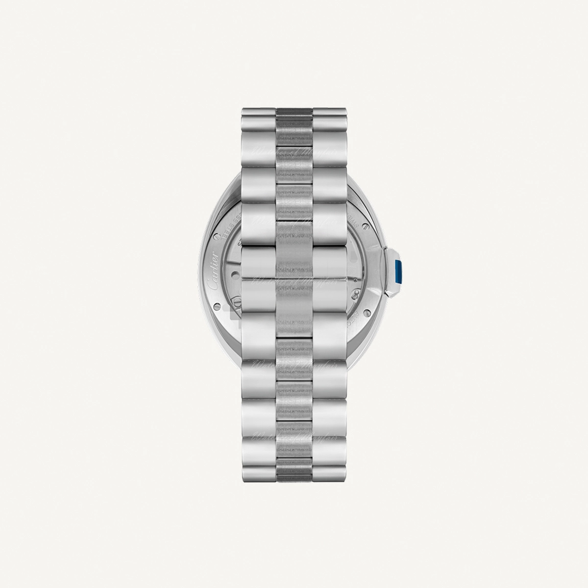 Cartier Clé de Cartier | Silver Dial Full Steel | Used (Very good) | Year of production 2015 (Approximation) | No original box | No original papers-3-3