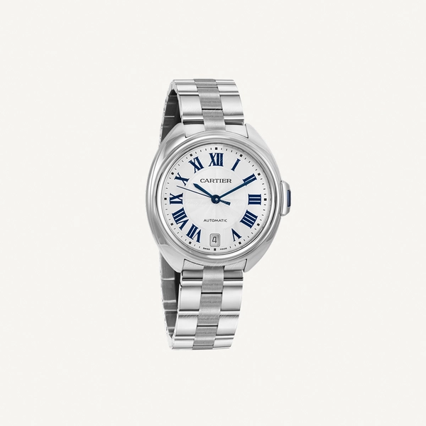 Cartier Clé de Cartier | Silver Dial Full Steel | Used (Very good) | Year of production 2015 (Approximation) | No original box | No original papers