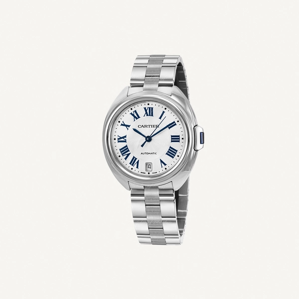 Cartier Clé de Cartier | Silver Dial Full Steel | Used (Very good) | Year of production 2015 (Approximation) | No original box | No original papers
