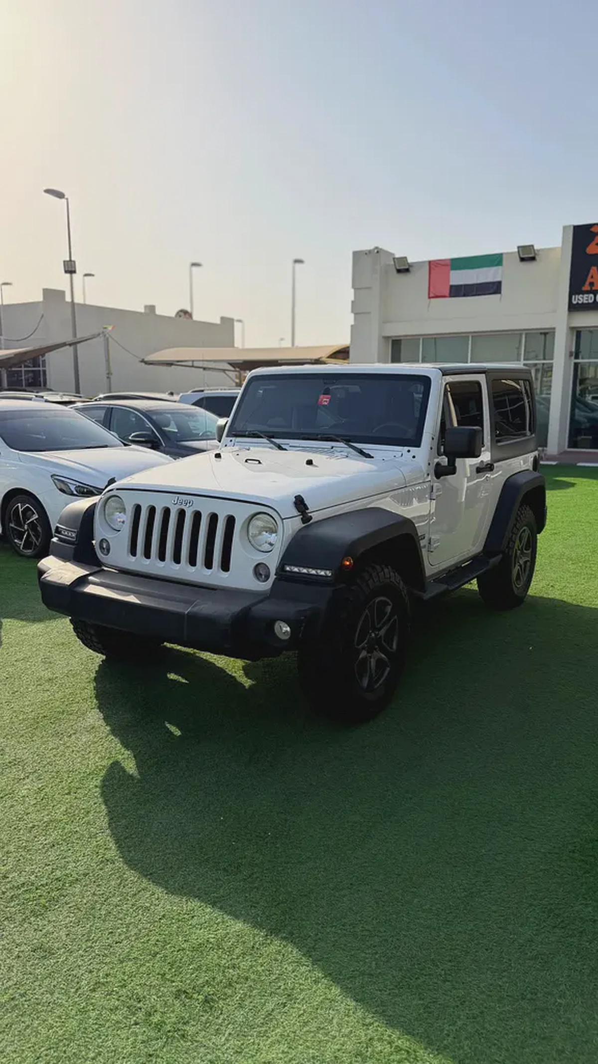 Original Paint Jeep Wrangler Sport 2014 GCC Excellent Condition-4-4