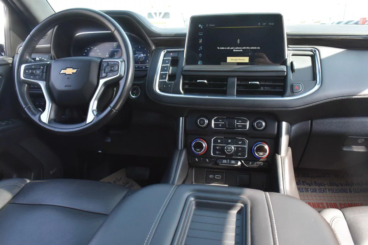 CHEVROLET SUBURBAN LT 6 SEATS 2022 | WHITE-17-17