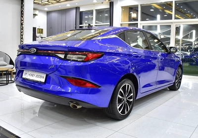 JAC J7 ( 2023 Model ) in Blue Color GCC Specs-6