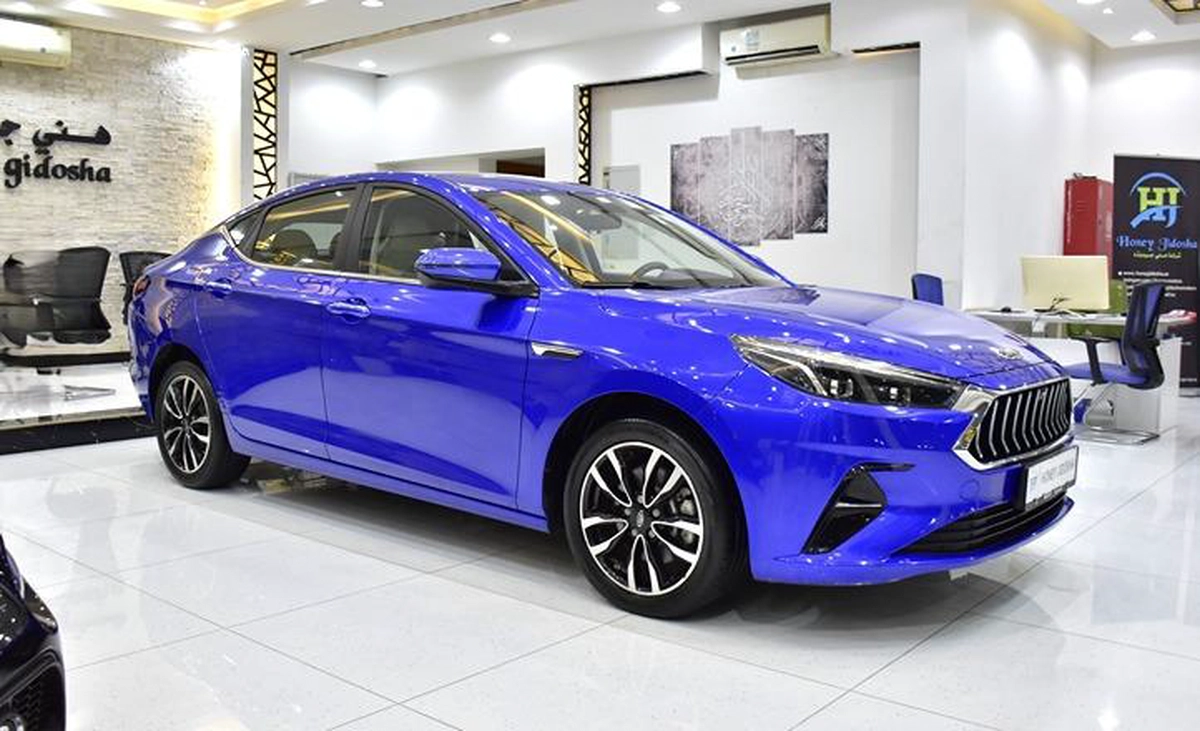 JAC J7 ( 2023 Model ) in Blue Color GCC Specs