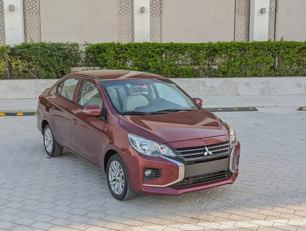 Mitsubishi Attrage 2022 GCC MID Premium Condition With Low KM Economical Family Sedan