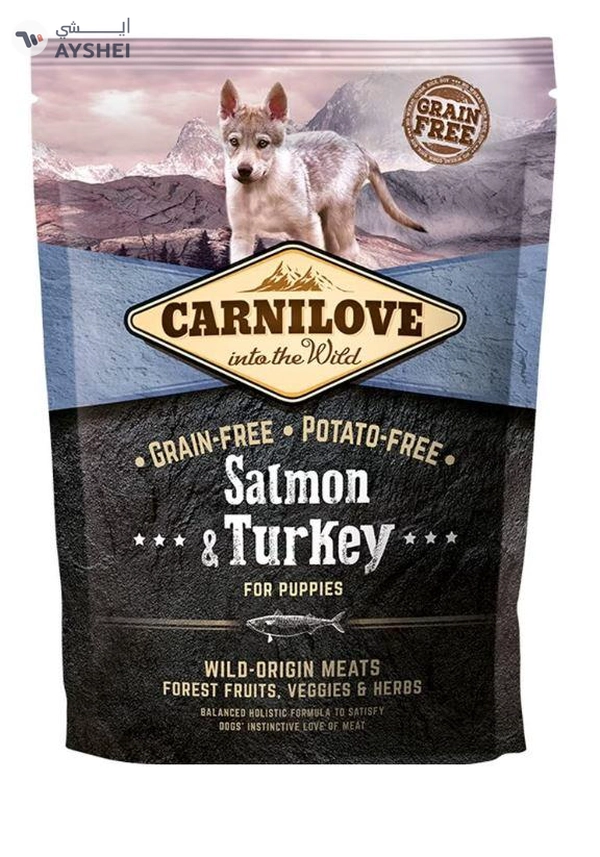 Carnilove Salmon & Turkey for Puppies 1.5kg