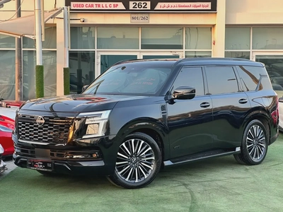 NISSAN PATROL PLATINUM T2 GCC 2025 FULL OPTION ORIGINAL PAINT UNDER WARRANTY-0