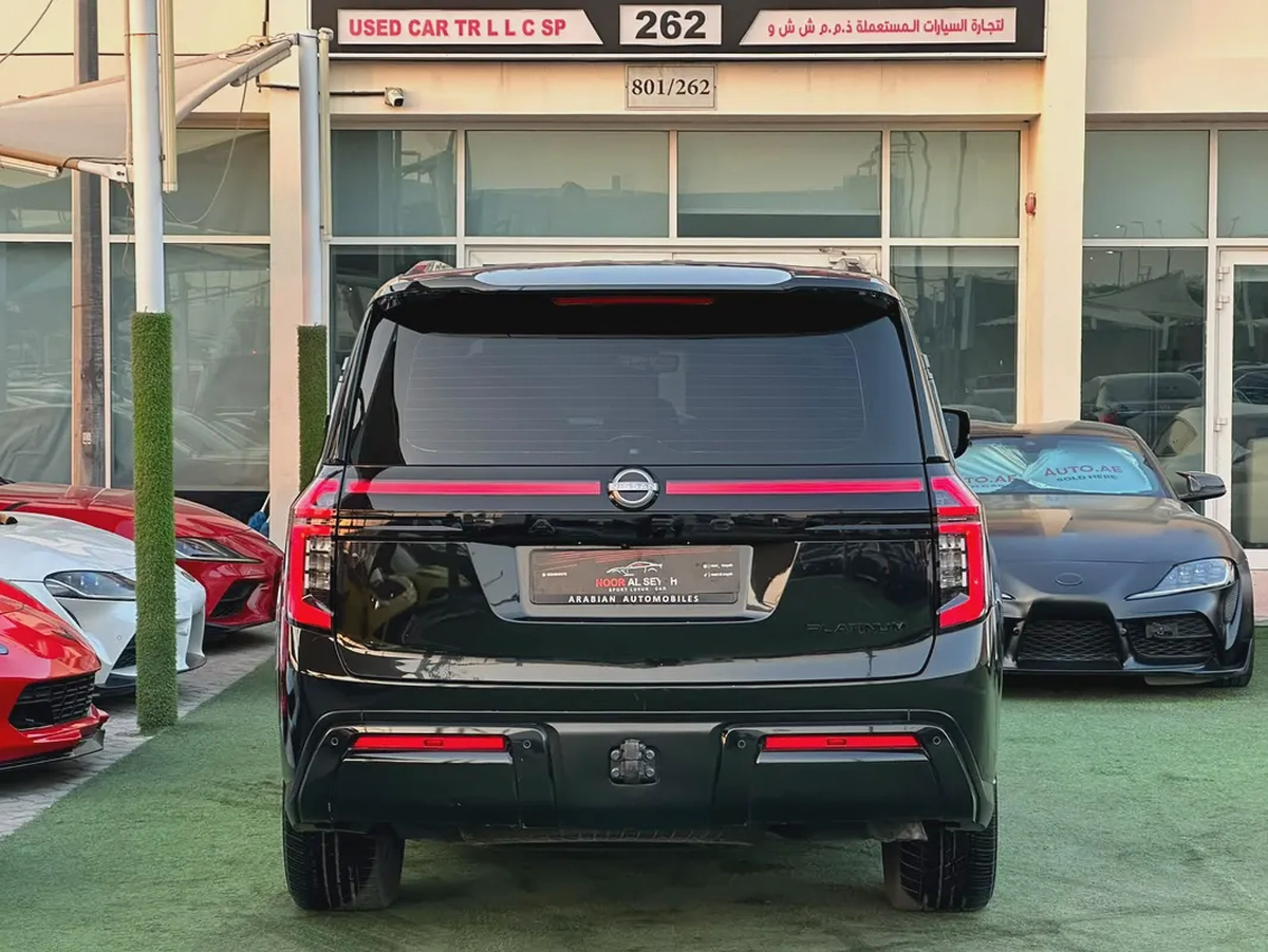 NISSAN PATROL PLATINUM T2 GCC 2025 FULL OPTION ORIGINAL PAINT UNDER WARRANTY-3-3