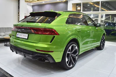 AED 4,109 EMi for 5Yrs | Audi RS Q8 ( 2022 Model ) in Green Color European Specs-5