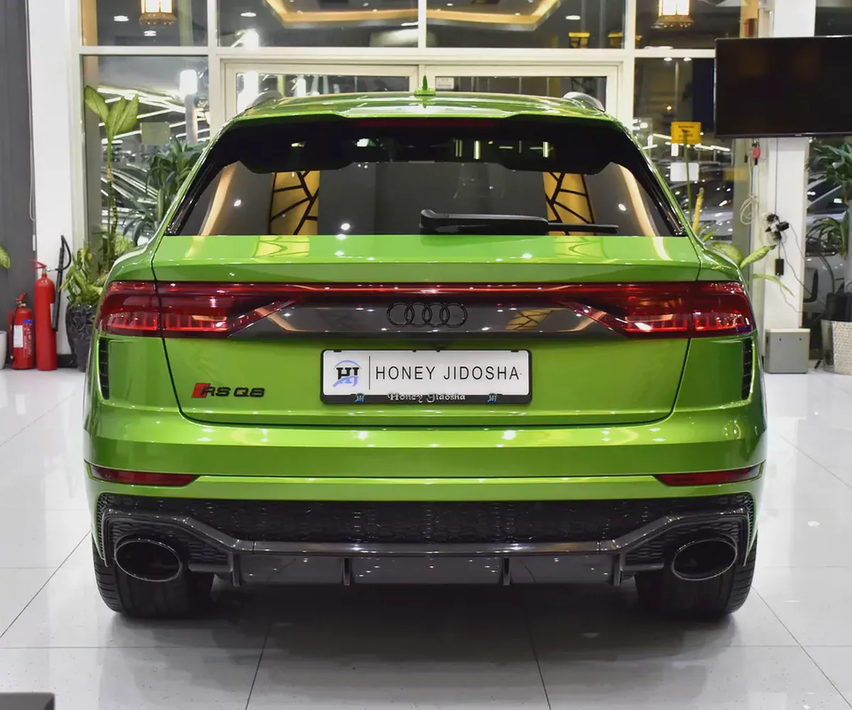 AED 4,109 EMi for 5Yrs | Audi RS Q8 ( 2022 Model ) in Green Color European Specs-4-4