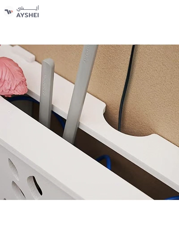 Eworld Stylish Wall-Mounted Router Rack for Wi-Fi Router, Set-Top Box, Light Cat Box, and More