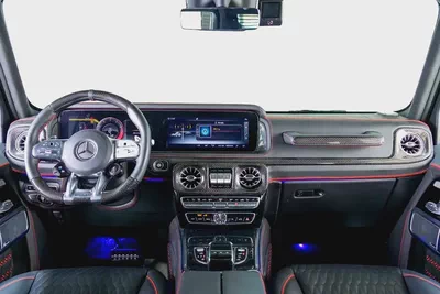 Mercedes Benz G63 AMG-Brabus 900 Rocket Kit-Masterpiece Interior Black With Red Accents-Full Carbon-9
