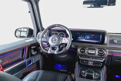 Mercedes Benz G63 AMG-Brabus 900 Rocket Kit-Masterpiece Interior Black With Red Accents-Full Carbon-11
