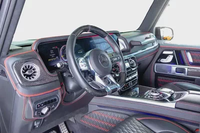 Mercedes Benz G63 AMG-Brabus 900 Rocket Kit-Masterpiece Interior Black With Red Accents-Full Carbon-13