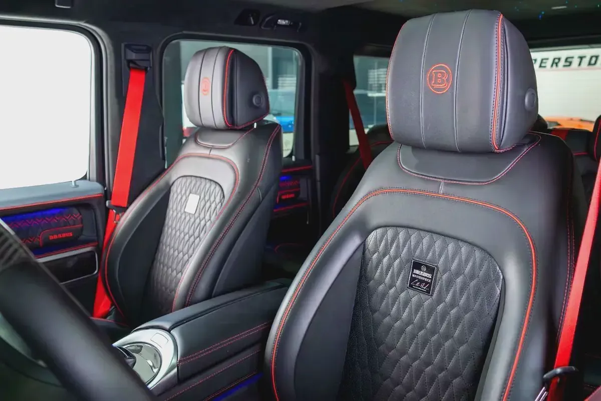 Mercedes Benz G63 AMG-Brabus 900 Rocket Kit-Masterpiece Interior Black With Red Accents-Full Carbon-14-14