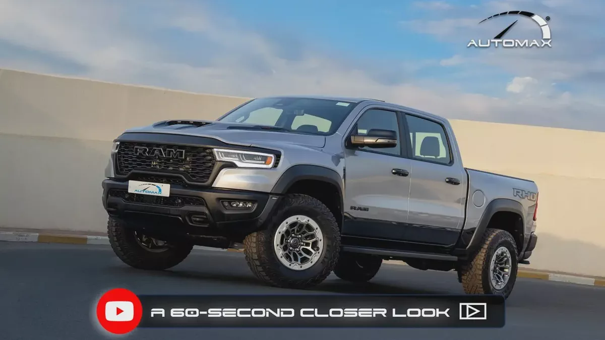 2025 RAM 1500 RHO Hurricane H.O 3.0TT GCC 0Km With 3 Years Warranty Or 60,000 Km At Official Dealer