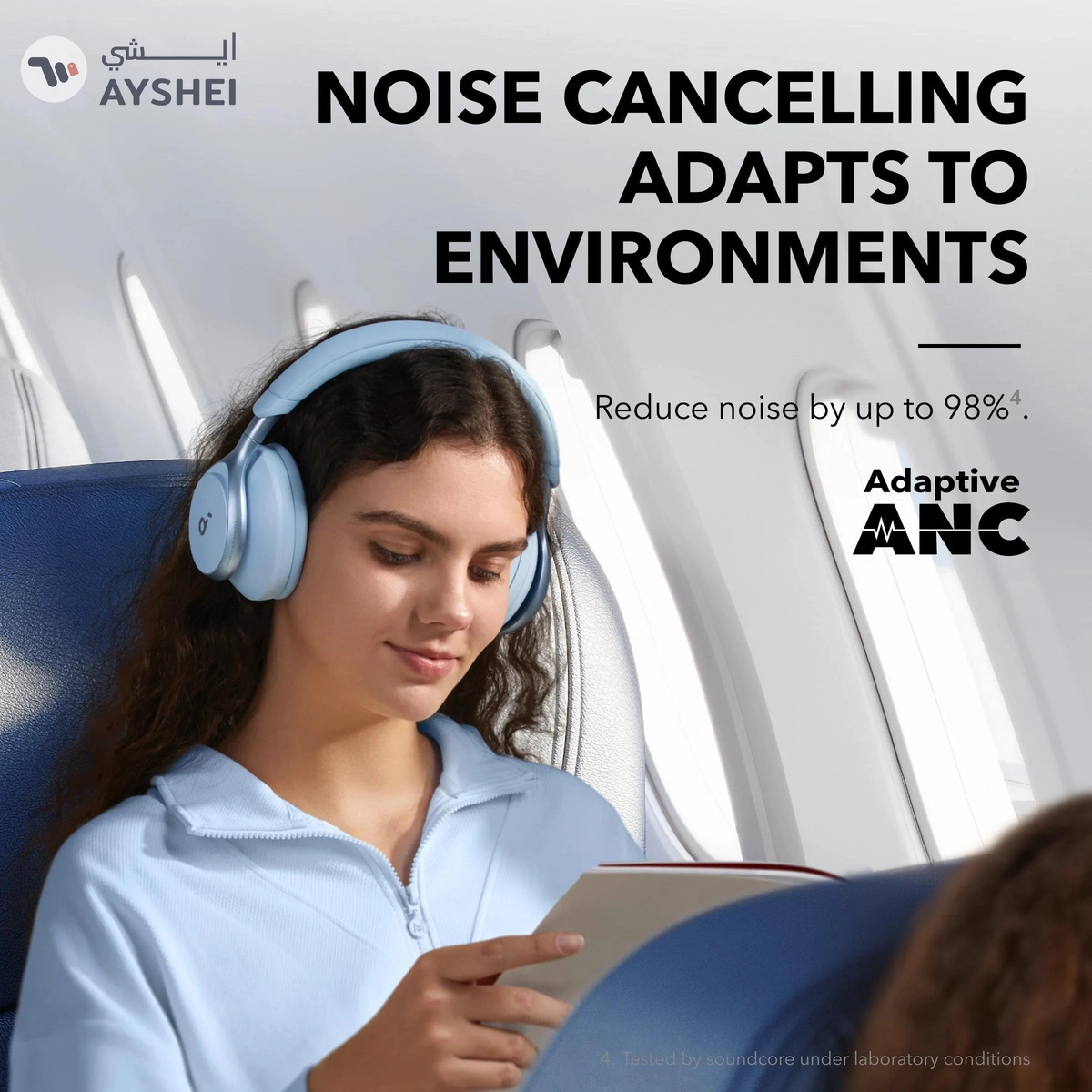 Soundcore By Anker, Space One, Adaptive Active Noise Cancelling Headphones-7-7