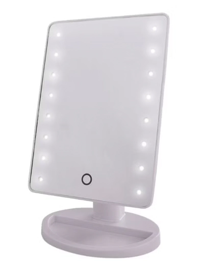ORiTi Makeup Mirror With LED Lights White-0