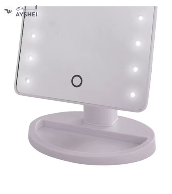 ORiTi Makeup Mirror With LED Lights White