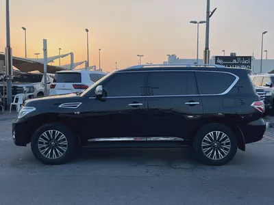 نيسان بترول 2016 خليجي V8 اسود Nissan Patrol LE Platinum 2016 GCC Specs-2
