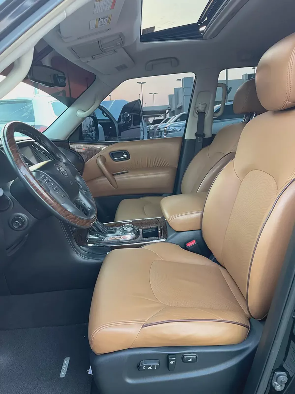 نيسان بترول 2016 خليجي V8 اسود Nissan Patrol LE Platinum 2016 GCC Specs-7-7