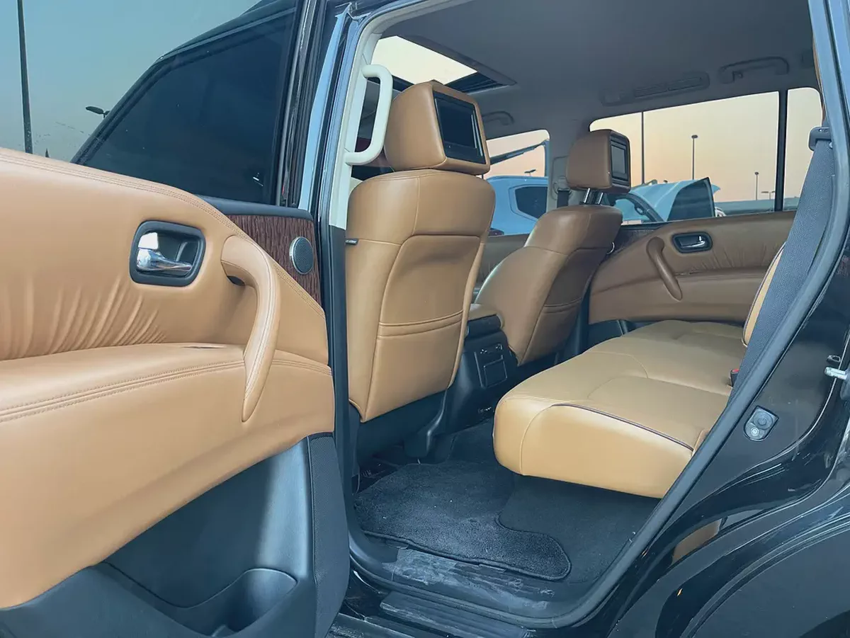 نيسان بترول 2016 خليجي V8 اسود Nissan Patrol LE Platinum 2016 GCC Specs-8-8