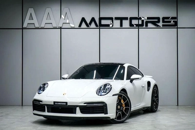Porsche 911 Turbo 3.8L (580 HP) Coupe | GCC Specs | Full Option | Dealer Warranty Until 2027 | No Accident / No-0